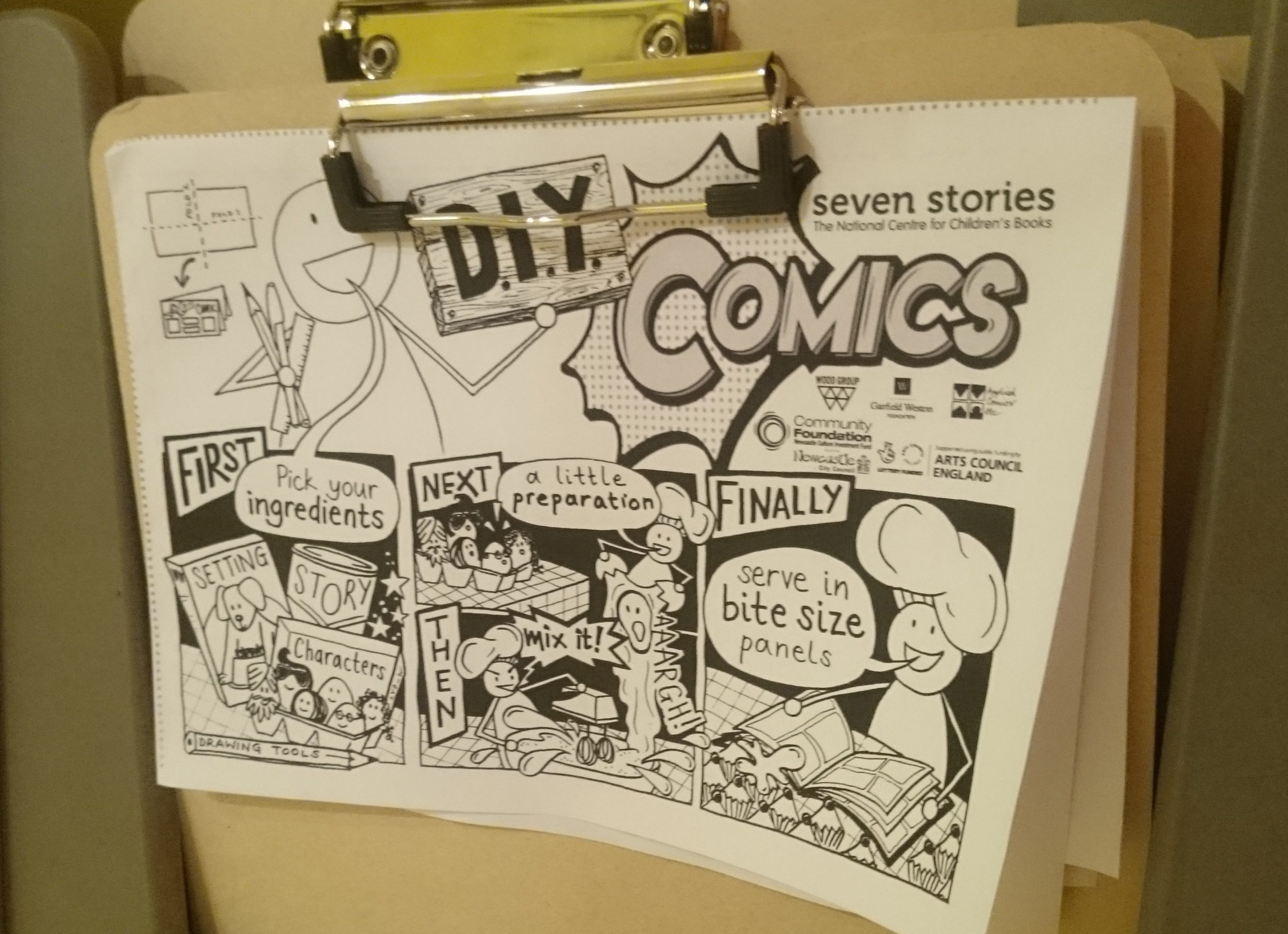 DIY comic cover
